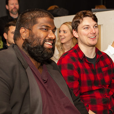 Audience Members in the Auditorium